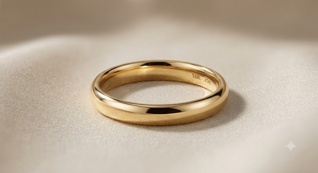 Classic Yellow Gold Wedding Band