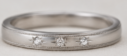 White Gold Diamond Accent Band