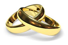 Two Tone Interlocking Band Ring