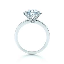 White Gold Diamond Solitaire Engagement Ring Style ring_021