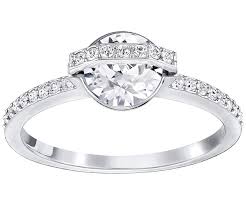 White Gold Diamond Hexagon Halo Ring